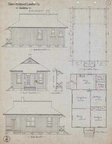 [Worker Cottage] Vance Redwood Lumber Co. Samoa