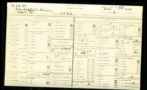 WPA household census for 1226 W G ST, Los Angeles County