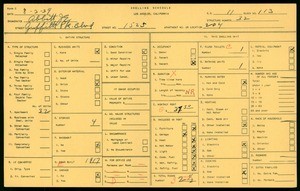 WPA household census for 1525 GRIFFITH PARK BLVD, Los Angeles