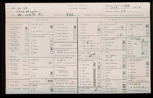 WPA household census for 806 W 104TH PL, Los Angeles County