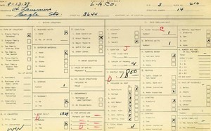 WPA household census for 3644 EAGLE