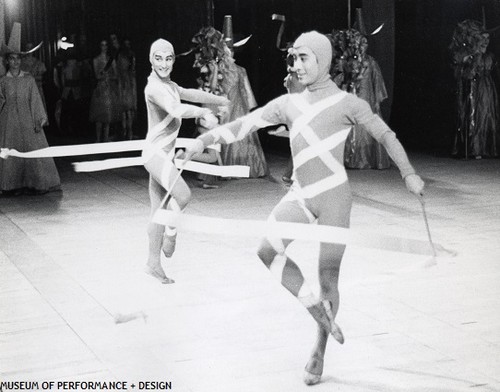 Michael Smuin and other dancers in Christensen's Nutcracker, circa 1961