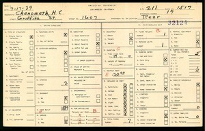 WPA household census for 1607 GRIFFITH AVE, Los Angeles