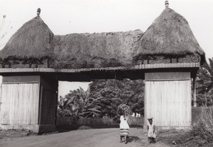 Door of Foumban, in Cameroon