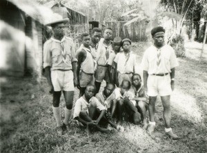 Boyscouts, in Gabon