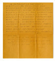 Letter from L.W., circa 1942