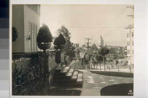 [Up the hill from City Hall, Oakland]