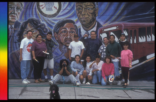 Artists in Front of Labor in San Diego