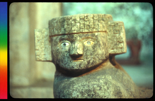 Viaje a Yucatán - Escultura Maya