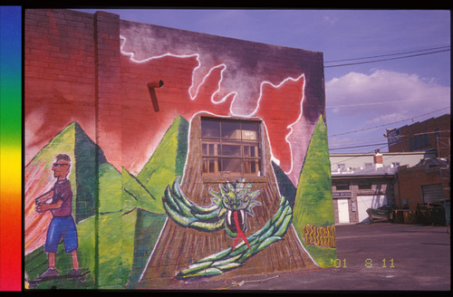 Wyoming Mural (detail)