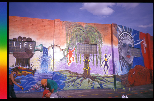 Wyoming Mural (detail)