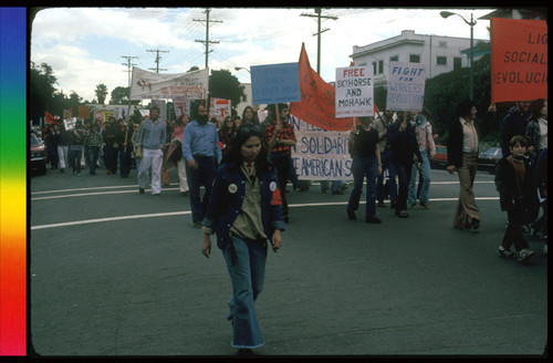 Demonstration Against Anti-Indian Legislation