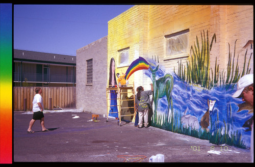 Wyoming Mural in Progress