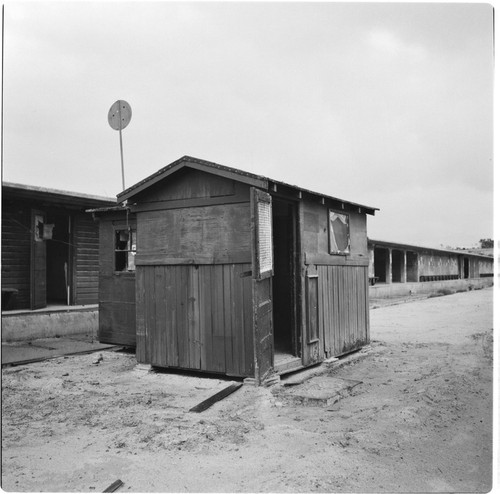 Camp Matthews, Rifle range, shed, storage