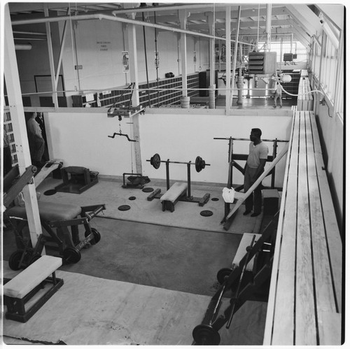 Camp Matthews, Gymnasium, (interior), Building No.352