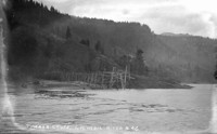 "Timber Chute, Columbia River." [negative]