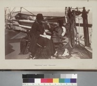 "Cruise party, S.S. 'Ancon', Beatrice & Mrs. Child," and Harold. [photographic print]