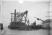 Dredges (Risdon), Honolulu Harbor, Hawaii. [negative]