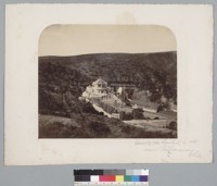 "Quinta de Garland in 1861, near Valparaiso, Chile." [photographic print]