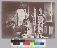 Native Americans in dance costumes, Sitka, Alaska. [photographic print]