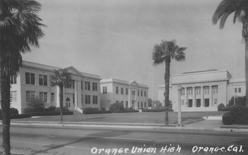 Orange Union High School, Orange, California, ca. 1930