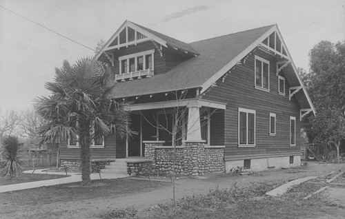 Adolph Dittmer Sr. residence on Lemon Street, Orange, California, ca 1915