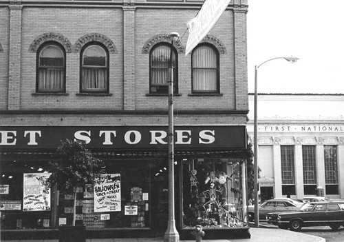 Coronet Store, Orange Plaza, Orange, California, ca. 1970