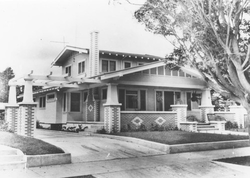 Beck residence, Orange, California, ca. 1921