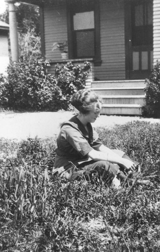 Nettie Harms, Orange, California, ca. 1915