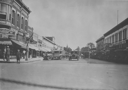 South Glassell Street, Orange, California, 1925