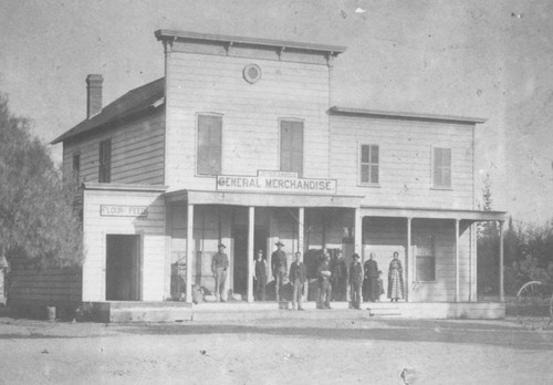 Jesse H. Arnold General Merchandise store, Orange, California, ca. 1879