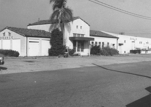 Santa Fe Depot located on North Atchison Street, Orange, California