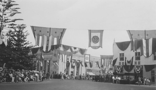 Armistice Day Parade, Orange, California, ca. 1929