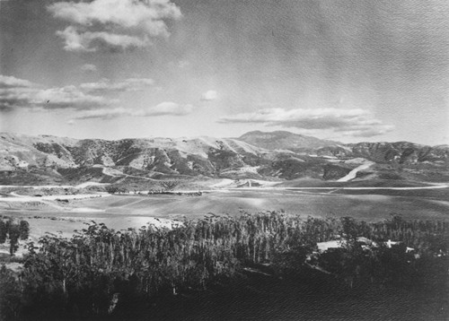 Peters Canyon, Irvine Ranch and Saddleback Mountain, California, 1938