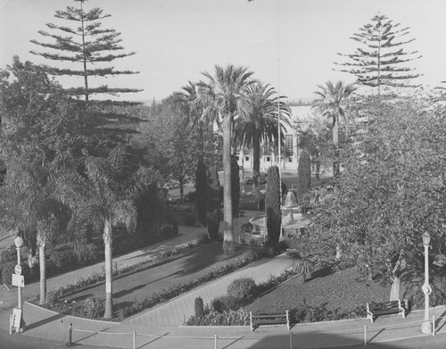 Plaza Park, Orange, California, ca. 1960