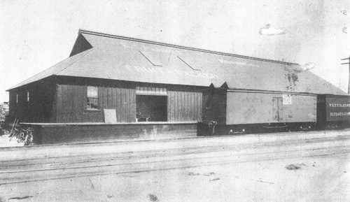 E. T. Parker's Packing House, Orange, California, ca. 1903