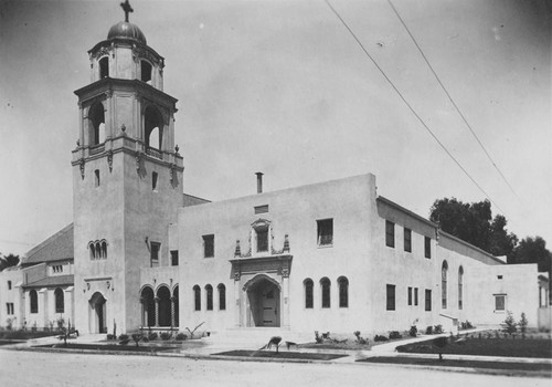 Immanuel Lutheran Church, East Chapman Avenue, Orange, California, ca. 1923