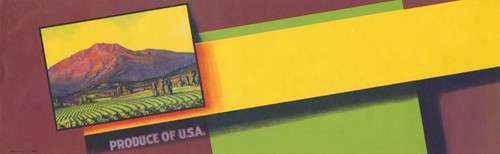 Crate label, Orange Fruit Co., Orange, California