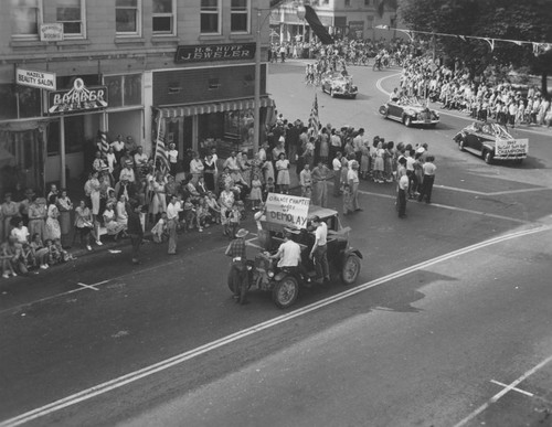 Orange Harvest Festival Parade, Orange, California, 1947