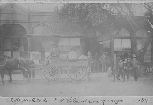 Ehlen & Grote Co. store, Dobner Block, Orange, California, 1891