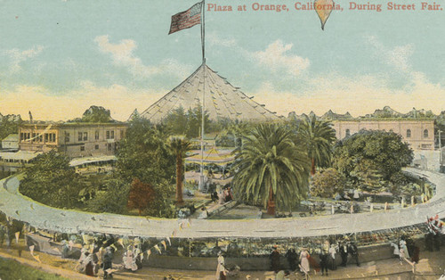 1910 Street Fair at Orange, California