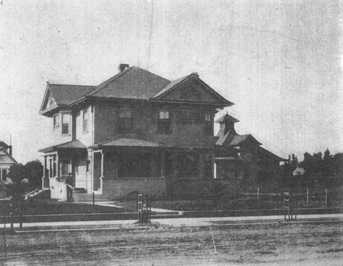 Dr. Daniel F. Royer residence, East Chapman Avenue, Orange, California, ca. 1903