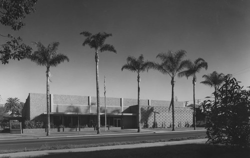 Orange Public Library, East Chapman Avenue, Orange, California, 1966