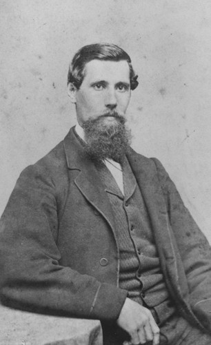 William Blasdale, the first mayor of Orange, California, ca. 1870