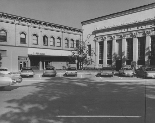 Plaza Square northeast quadrant in Orange, California, ca. 1970