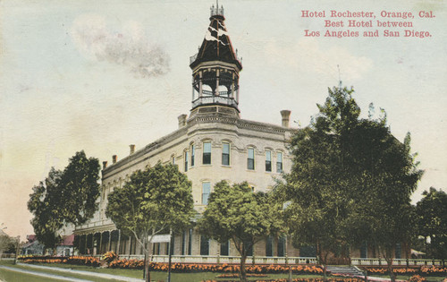 Rochester Hotel, Orange, California, ca. 1914