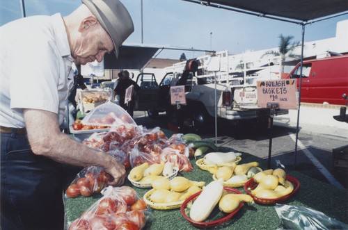 Farmer's Market on South Glassell Street and West Almond Avenue, Orange, California, 1998