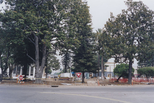 Plaza Square under construction, Orange, California, 2001