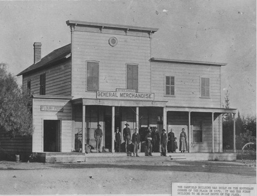 Jesse H. Arnold General Merchandise store, Orange, California, ca. 1879