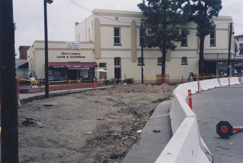 Plaza Square under construction, Orange, California, 2001